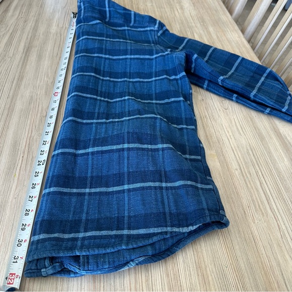 Polo by Ralph Lauren // Indigo Talon Zip Men’s Flannel Cotton Jacket Size L - Picture 12 of 13